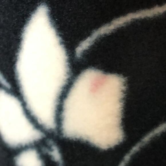 NWT Lands End Womens Fleece Full Zip Jacket Floral Print SMALL New With Tags - Picture 8 of 11